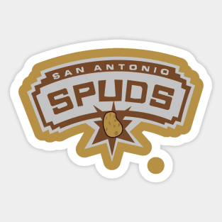 San Antonio Spuds Sticker